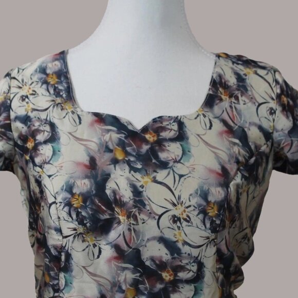 Indian-Western Kurta High Low Dress | Muvvas Boutique - Picture 7 of 9